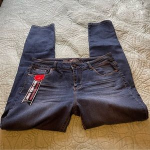 Enjean Moto Ankle Skinny Denim - Size 13